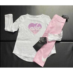 NWT Nike Gradient Tunic & Leggings Set Girls Size 2T